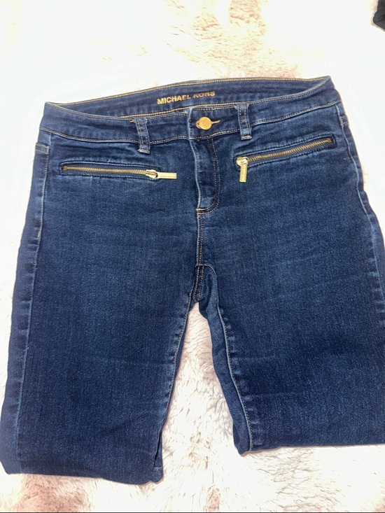 Michael Kors Denim - Michael Kors Dark Blue Skinny Jeans
